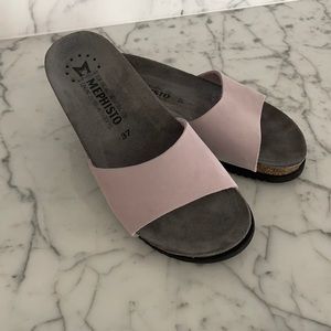 Mephisto Leather Sandals